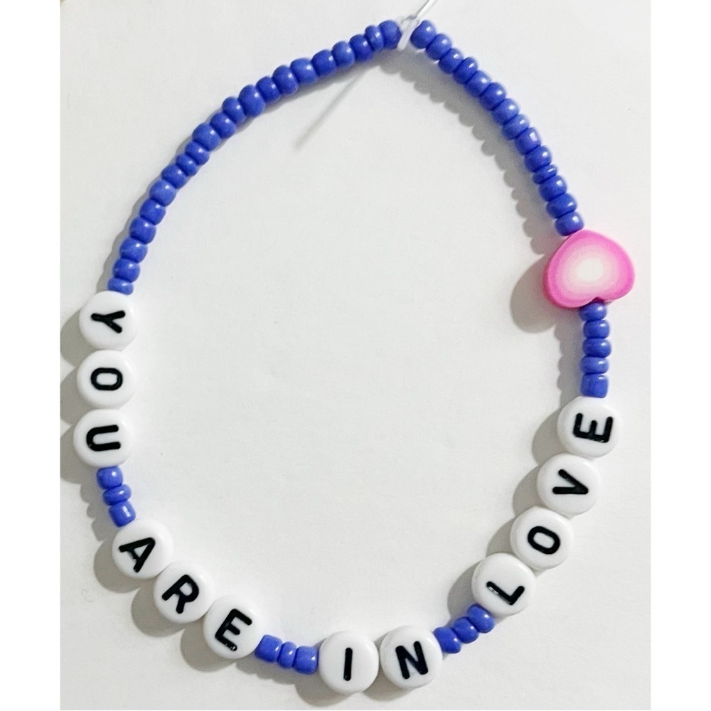 Taylor Swift You Are In Love from 1989 Album Eras Tour Friendship Bracelet